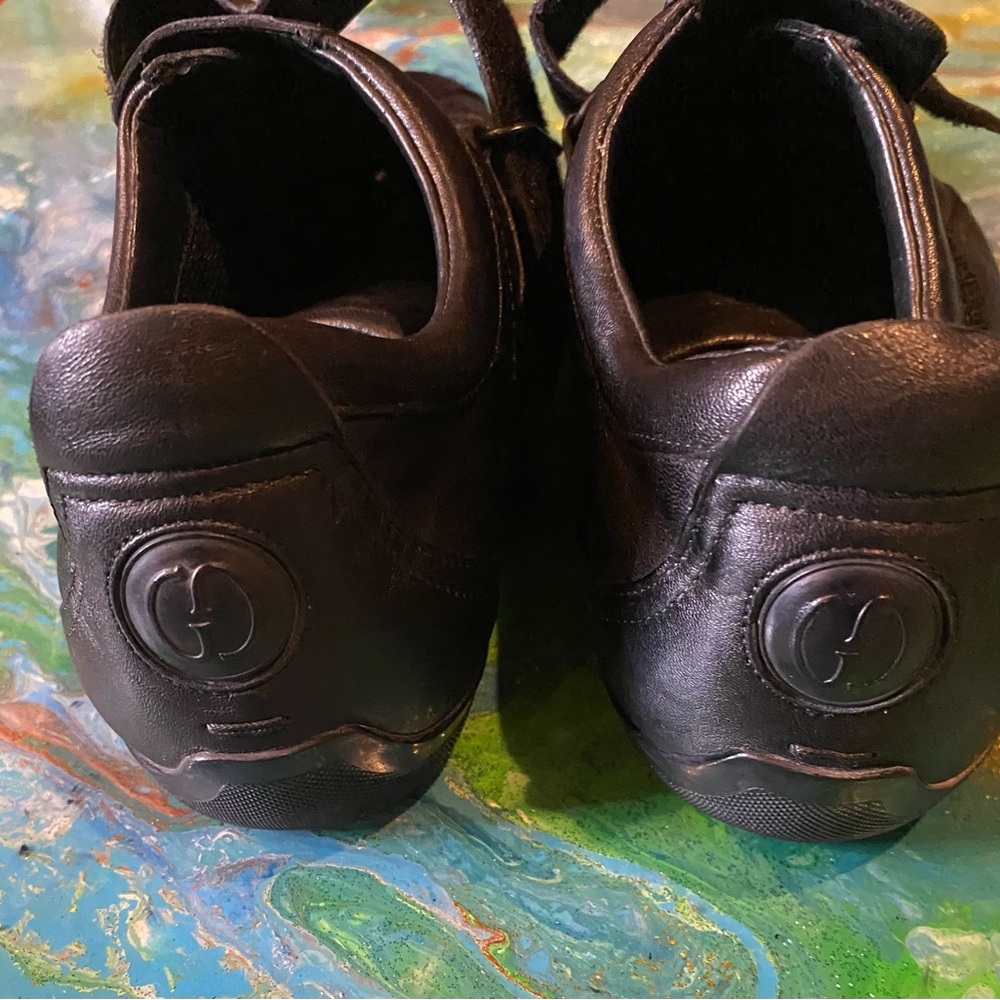Vintage GUCCI Men's Black Leather Shoes SIZE 10 D - Picture 9 of 12